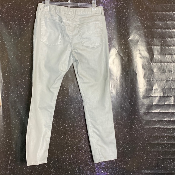 Gapkids- Silver Super Skinny Pants size 16P - Picture 5 of 7